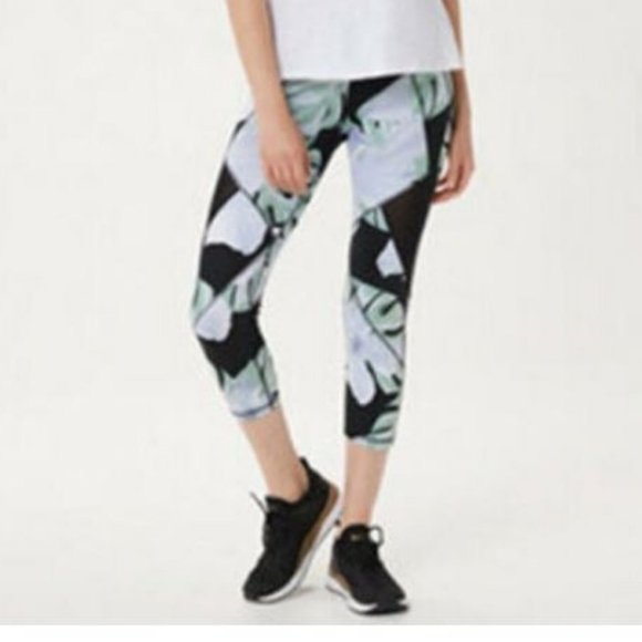 G.I.L.I. Pants - Tracy Anderson for G.I.L.I. Printed Crop Leggings